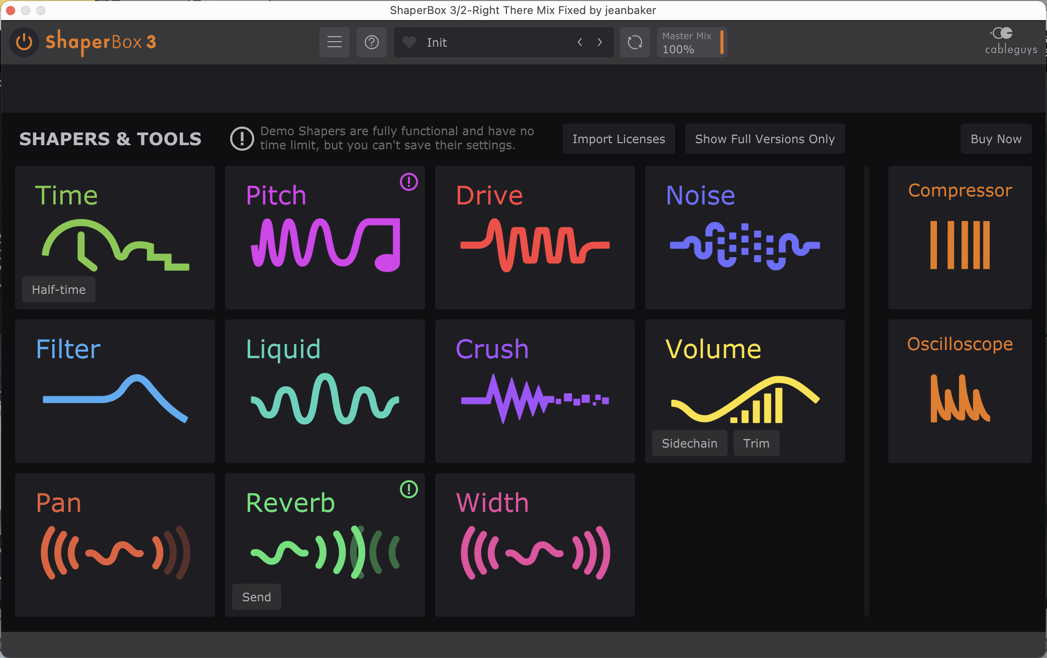 Cableguys ShaperBox 3 (Except ReverbShaper, PitchShaper)